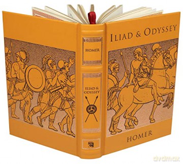 Iliad and Odyssey (Leather-bound Classics) - Homer [KSIĄŻKA]