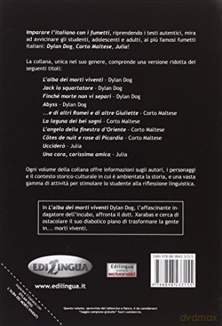 Imparare l'italiano con i fumetti: Dylan Dog - L'alba dei morti viventi. Libro: Imparare l'italiano con i fumetti. B1-B2 - Patricia Cornwell [KSIĄŻKA]