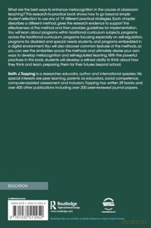 Improving Thinking About Thinking in the Classroom: What Works for Enhancing Metacognition - Keith J. Topping [KSIĄŻKA]