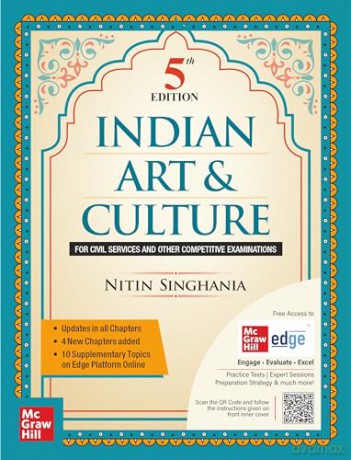 Indian Art And Culture: For Civil Services and other Competitive Examinations - Nitin Singhania [KSIĄŻKA]