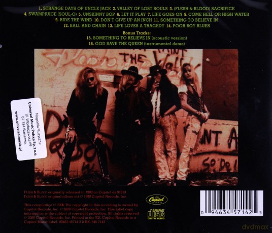 Poison: Flesh & Blood - 20th Anniversary Edition [CD]