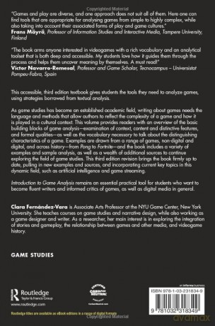 Introduction to Game Analysis - Clar Fern Ndez-Vara [KSIĄŻKA]
