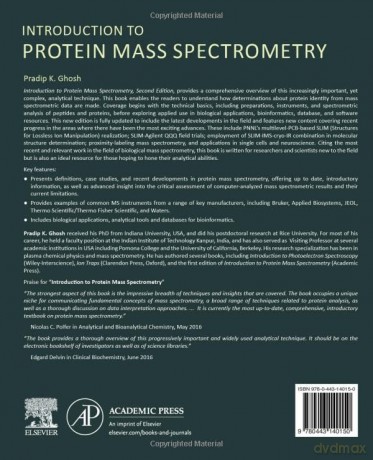Introduction to Protein Mass Spectrometry - radip Kumar Ghosh [KSIĄŻKA]