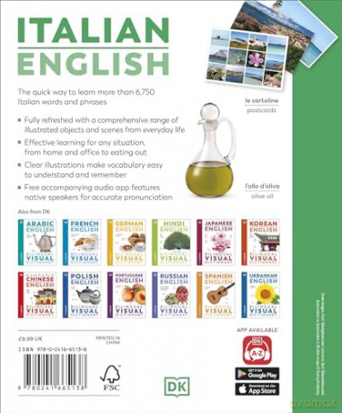 Italian English Bilingual Visual Dictionary (DK Bilingual Visual Dictionaries) - Dk [KSIĄŻKA]