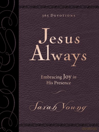 Jesus Always, Leathersoft, with Scripture References: Embracing Joy in His Presence (a 365-Day Devotional) - Sarah Young [KSIĄŻKA]