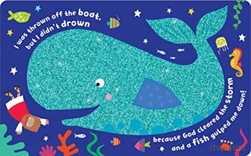 Jonah and the Big Fish with Touch and Feel (Padded Board Book) - Inspirational Gift Idea, Perfect for Sunday School Prizes, Christenings and More - Katherine Walker [KSIĄŻKA]