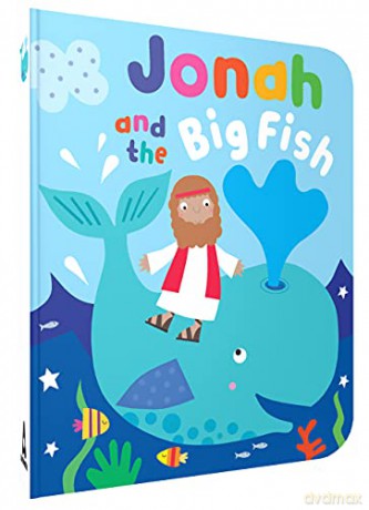 Jonah and the Big Fish with Touch and Feel (Padded Board Book) - Inspirational Gift Idea, Perfect for Sunday School Prizes, Christenings and More - Katherine Walker [KSIĄŻKA]