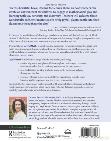 Joyful Math: Invitations to Play and Explore in the Early Childhood Classroom - Deanna Pec Mclennan [KSIĄŻKA]