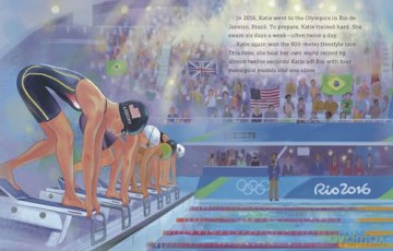 Katie Ledecky: A Little Golden Book Biography - Shana Corey [KSIĄŻKA]