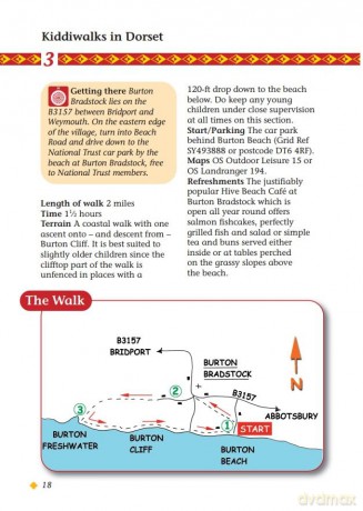 Kiddiwalks in Dorset - 20 Short Circular Walks for all the Family - Nigel Vile [KSIĄŻKA]