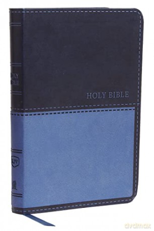 KJV, Value Thinline Bible, Compact, Leathersoft, Brown, Red Letter, Comfort Print: Holy Bible, King James Version [KSIĄŻKA]