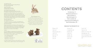 Knit a Mini Woodland: 20 tiny forest creatures to knit - Sachiyo Ishii [KSIĄŻKA]