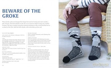 Knitted Moomin Socks: 29 original designs with charts - Linda Permanto [KSIĄŻKA]