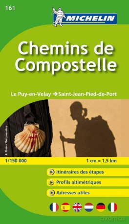 Le chemin de Compostelle - Zoom Map 161: Map (Michelin Zoom Maps, 161) - Michelin [KSIĄŻKA]