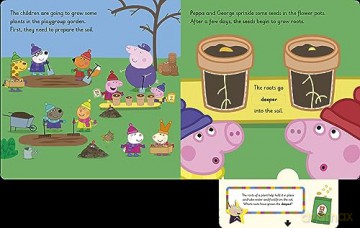 Learn with Peppa: Peppa's Growing Garden - Peppa Pig [KSIĄŻKA]