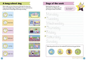 Learn with Peppa: Starting School wipe-clean activity book - Peppa Pig [KSIĄŻKA]
