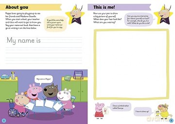 Learn with Peppa: Starting School wipe-clean activity book - Peppa Pig [KSIĄŻKA]