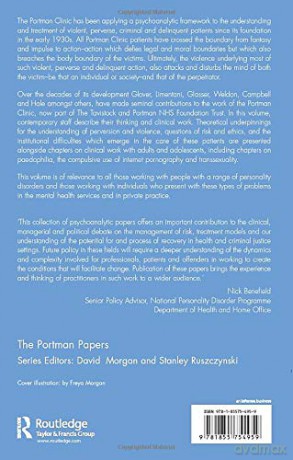 Lectures on Violence, Perversion and Delinquency (The Portman Papers Series) - David Morgan [KSIĄŻKA]