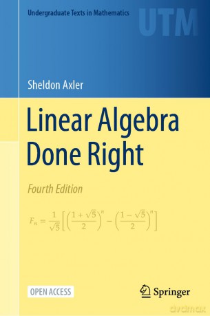 Linear Algebra Done Right (Undergraduate Texts in Mathematics) - Sheldon Axler [KSIĄŻKA]