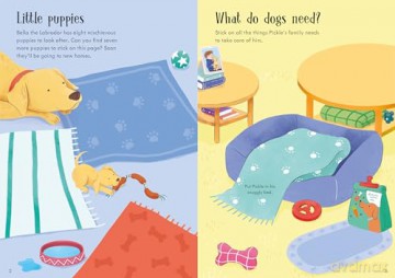 Little First Stickers Dogs and Puppies - Kristie Pickersgill [KSIĄŻKA]