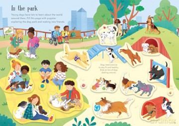 Little First Stickers Dogs and Puppies - Kristie Pickersgill [KSIĄŻKA]