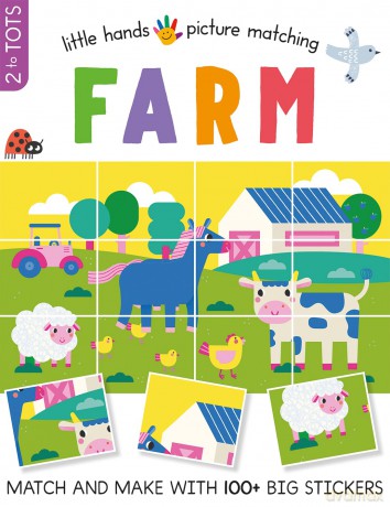 Little Hands Picture Matching: Farm - Toni Stemp [KSIĄŻKA]