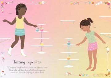 Little Sticker Dolly Dressing Bridesmaids - Fiona Watt [KSIĄŻKA]