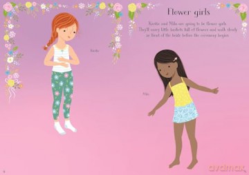 Little Sticker Dolly Dressing Bridesmaids - Fiona Watt [KSIĄŻKA]