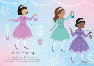 Little Sticker Dolly Dressing Bridesmaids - Fiona Watt [KSIĄŻKA]
