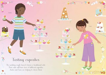 Little Sticker Dolly Dressing Bridesmaids - Fiona Watt [KSIĄŻKA]