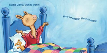 Llama Llama 2-in-1: Wakey-Wake/Nighty-Night - Anna Dewdney [KSIĄŻKA]