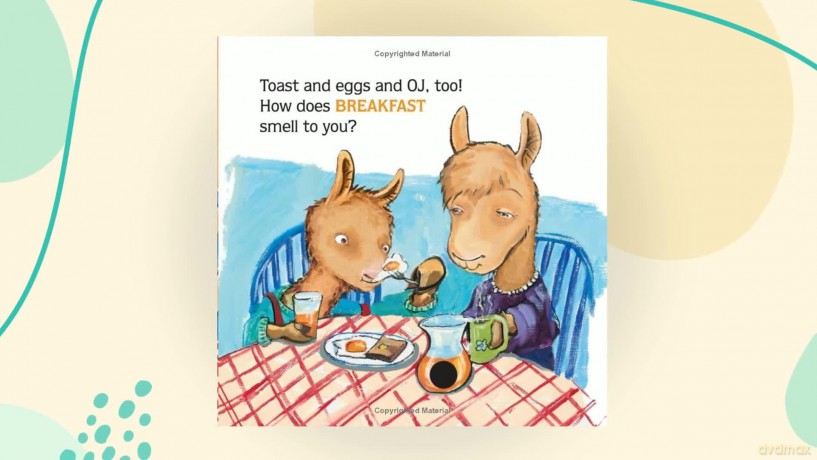Llama Llama Yum Yum Yum!: A Scratch-and-Sniff Book - Anna Dewdney [KSIĄŻKA]