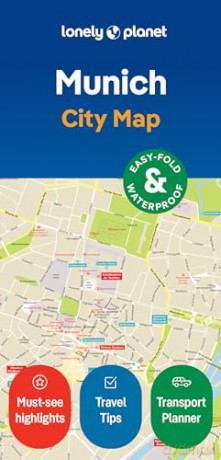 Lonely Planet Munich City Map [KSIĄŻKA]
