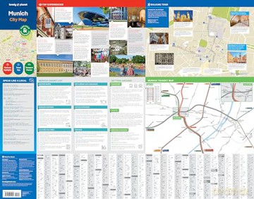 Lonely Planet Munich City Map [KSIĄŻKA]