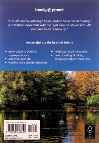 Lonely Planet Pocket Dublin (Pocket Guide) - Neil Wilson [KSIĄŻKA]