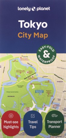 Lonely Planet Tokyo City Map [KSIĄŻKA]