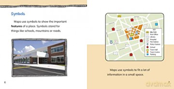 Map Symbols, Keys and Scales (On the Map) - Susan Ahmadi Hansen [KSIĄŻKA]