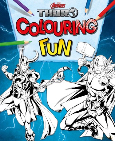 Marvel Avengers Thor: Colouring Fun [KSIĄŻKA]