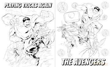 Marvel Avengers Thor: Colouring Fun [KSIĄŻKA]