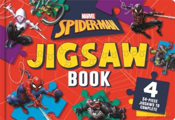 Marvel Spider-Man: Jigsaw Book (4 54-piece jigsaws to complete!) [KSIĄŻKA]