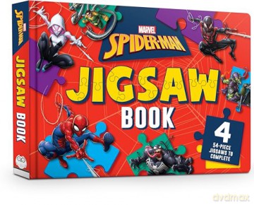 Marvel Spider-Man: Jigsaw Book (4 54-piece jigsaws to complete!) [KSIĄŻKA]