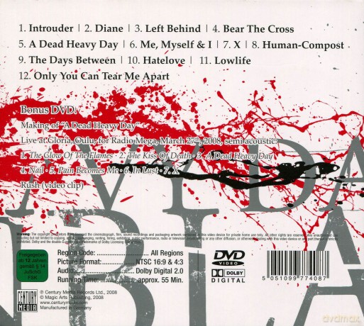 Poisonblack: A Dead Heavy Day (digipack) [CD]+[DVD]