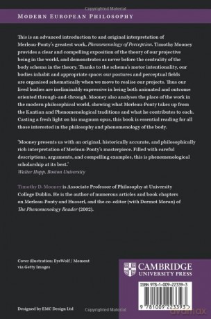 Merleau-Ponty's Phenomenology of Perception: On the Body Informed (Modern European Philosophy) - Mooney Timothy D. [KSIĄŻKA]