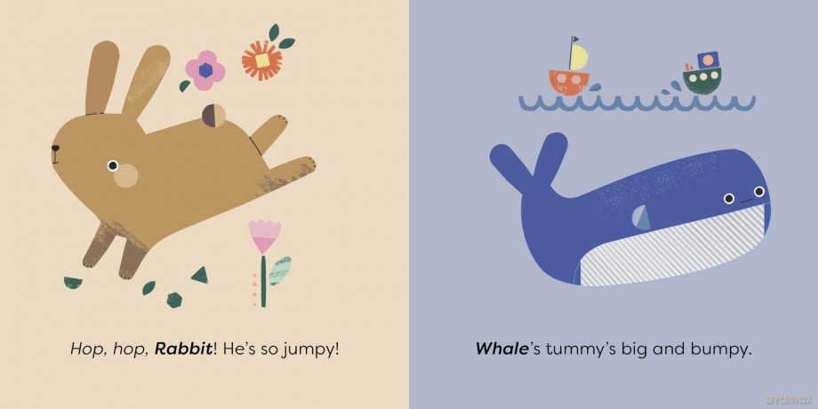 MiniTouch: Animals: Touch-and-feel first words - Happy Yak [KSIĄŻKA]