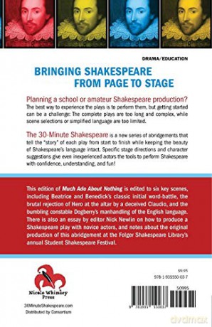 Much Ado About Nothing: The 30-Minute Shakespeare - Nick Newlin [KSIĄŻKA]