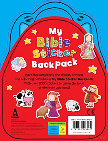 My Bible Sticker Backpack (Over 1000 Stickers) - Chris Scollen [KSIĄŻKA]