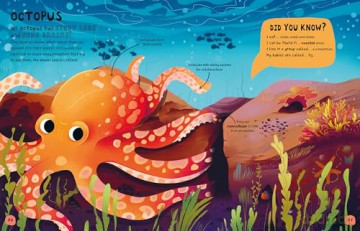 My First Book of Ocean Life: An Illustrated First Look at Ocean Life from Around the World: 4 - Olivia Watson [KSIĄŻKA]