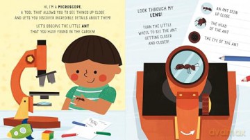 My First Microscope: Turn the Wheel to Zoom in! - Esme Lee [KSIĄŻKA]