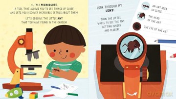 My First Microscope: Turn the Wheel to Zoom in! - Esme Lee [KSIĄŻKA]