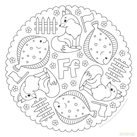 My Mandala Alphabet: Super Cute Color and Learn My ABCs and Words - Olha Orlova [KSIĄŻKA]